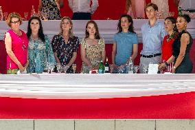 NO TABLOIDS -  Royals At The Longines Jumping International of Monte-Carlo