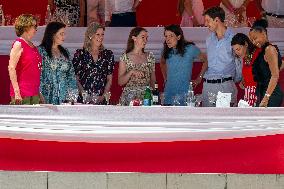 NO TABLOIDS -  Royals At The Longines Jumping International of Monte-Carlo