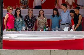 NO TABLOIDS -  Royals At The Longines Jumping International of Monte-Carlo