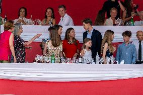 NO TABLOIDS -  Royals At The Longines Jumping International of Monte-Carlo