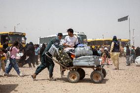 Expulsion of Afghans from Iran - Herat