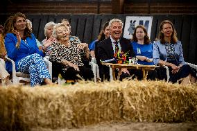 Princess Beatrix At 60th Anniversary Of Foundation For Horse Riding For Disabled People - The Hague