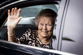 Princess Beatrix At 60th Anniversary Of Foundation For Horse Riding For Disabled People - The Hague