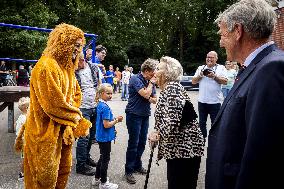 Princess Beatrix At 60th Anniversary Of Foundation For Horse Riding For Disabled People - The Hague
