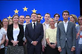 Emmanuel Macron At 10th Anniversary Of Jeunes Avec Macron - Paris