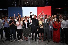 Emmanuel Macron At 10th Anniversary Of Jeunes Avec Macron - Paris