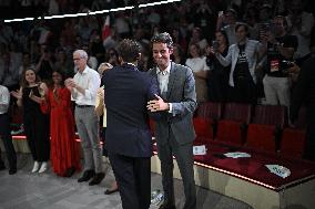 Emmanuel Macron At 10th Anniversary Of Jeunes Avec Macron - Paris