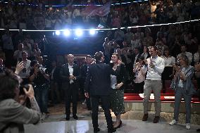 Emmanuel Macron At 10th Anniversary Of Jeunes Avec Macron - Paris