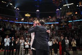 Emmanuel Macron At 10th Anniversary Of Jeunes Avec Macron - Paris