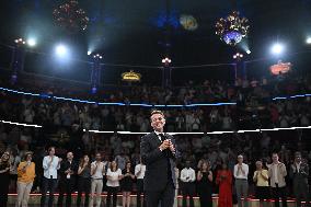Emmanuel Macron At 10th Anniversary Of Jeunes Avec Macron - Paris