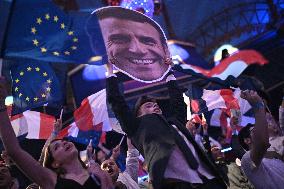 Emmanuel Macron At 10th Anniversary Of Jeunes Avec Macron - Paris