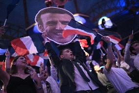 Emmanuel Macron At 10th Anniversary Of Jeunes Avec Macron - Paris