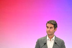 Emmanuel Macron At 10th Anniversary Of Jeunes Avec Macron - Paris