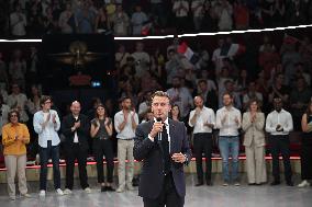 Emmanuel Macron At 10th Anniversary Of Jeunes Avec Macron - Paris