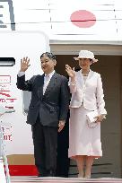 Emperor, empress off to Mongolia for state visit