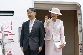 Emperor, empress off to Mongolia for state visit