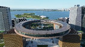 Giant Circular Building in Shanghai