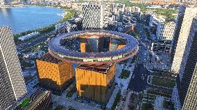 Giant Circular Building in Shanghai