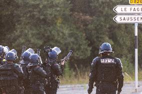 Demonstration Against Motorway Construction - Toulouse