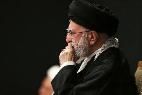 First Public Appearance Of Ayatollah Khamanei Since The Conflict With Israel - Iran