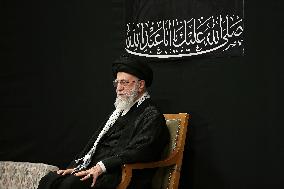 First Public Appearance Of Ayatollah Khamanei Since The Conflict With Israel - Iran