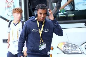Real Madrid vs Dortmund - Arrival - FIFA Club World Cup - New Jersey