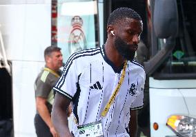 Real Madrid vs Dortmund - Arrival - FIFA Club World Cup - New Jersey