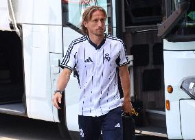 Real Madrid vs Dortmund - Arrival - FIFA Club World Cup - New Jersey