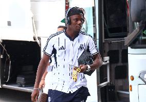 Real Madrid vs Dortmund - Arrival - FIFA Club World Cup - New Jersey