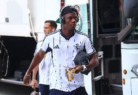 Real Madrid vs Dortmund - Arrival - FIFA Club World Cup - New Jersey