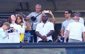 Celebrities at The Real Madrid VS Dortmnund - FIFA Club World Cup - New Jersey