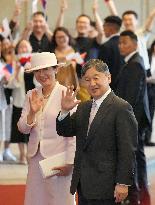 Emperor, empress arrive in Mongolia for state visit