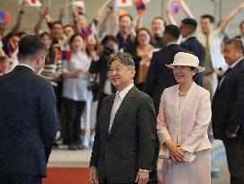 Emperor, empress arrive in Mongolia for state visit