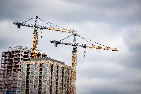 Illustration - Construction in The City