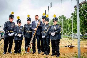 The King Opens the Old Limburg Archers Festival - Netherlands