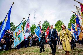 The King Opens the Old Limburg Archers Festival - Netherlands
