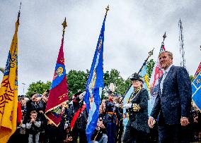 The King Opens the Old Limburg Archers Festival - Netherlands