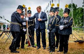 The King Opens the Old Limburg Archers Festival - Netherlands