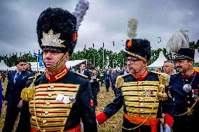 The King Opens the Old Limburg Archers Festival - Netherlands