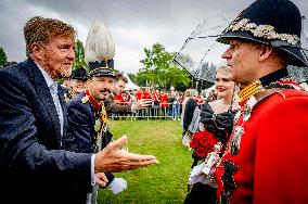 The King Opens the Old Limburg Archers Festival - Netherlands