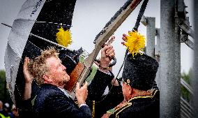 The King Opens the Old Limburg Archers Festival - Netherlands