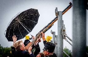 The King Opens the Old Limburg Archers Festival - Netherlands