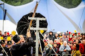 The King Opens the Old Limburg Archers Festival - Netherlands