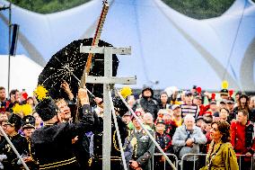 The King Opens the Old Limburg Archers Festival - Netherlands