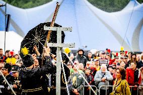 The King Opens the Old Limburg Archers Festival - Netherlands