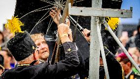 The King Opens the Old Limburg Archers Festival - Netherlands