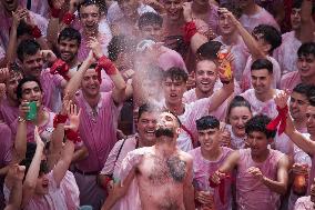 Chupinazo of San Fermin 2025 - Spain