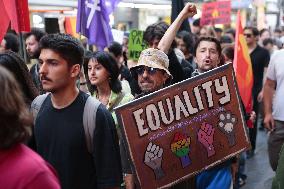 Anti Gouvernement Protest in Izmir -Turkey