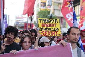 Anti Gouvernement Protest in Izmir -Turkey