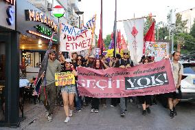 Anti Gouvernement Protest in Izmir -Turkey